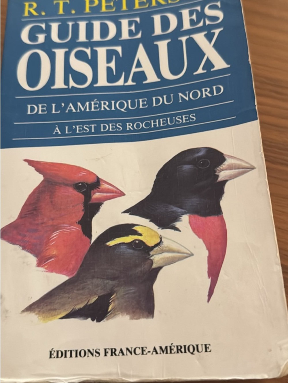 Guide des Oiseaux - Blue and White Bird Field Guide
